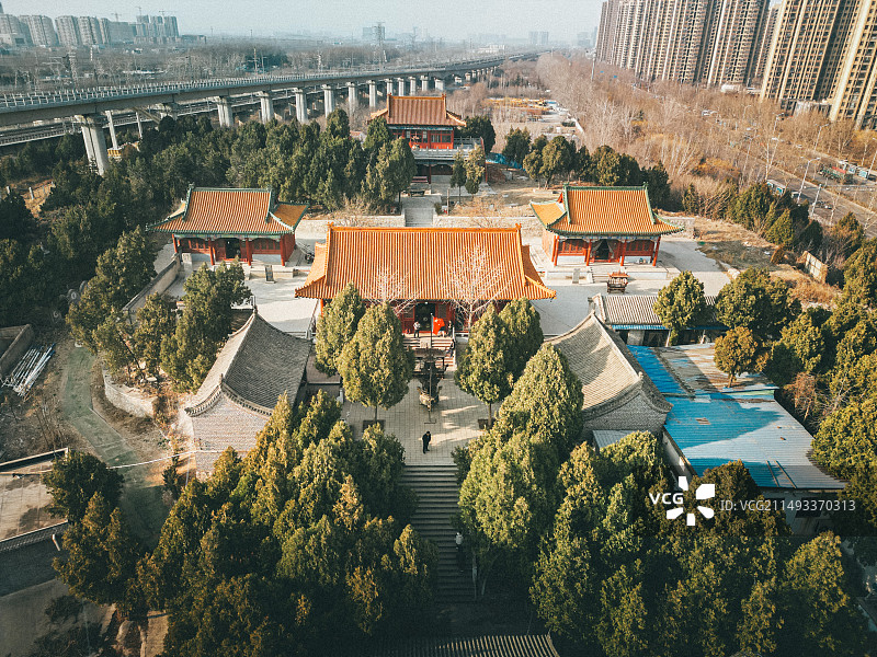 济南清虚观图片素材