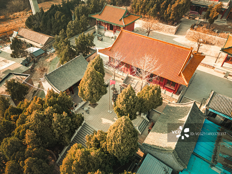 济南清虚观图片素材