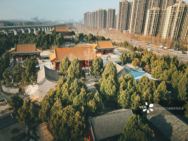 济南清虚观图片素材