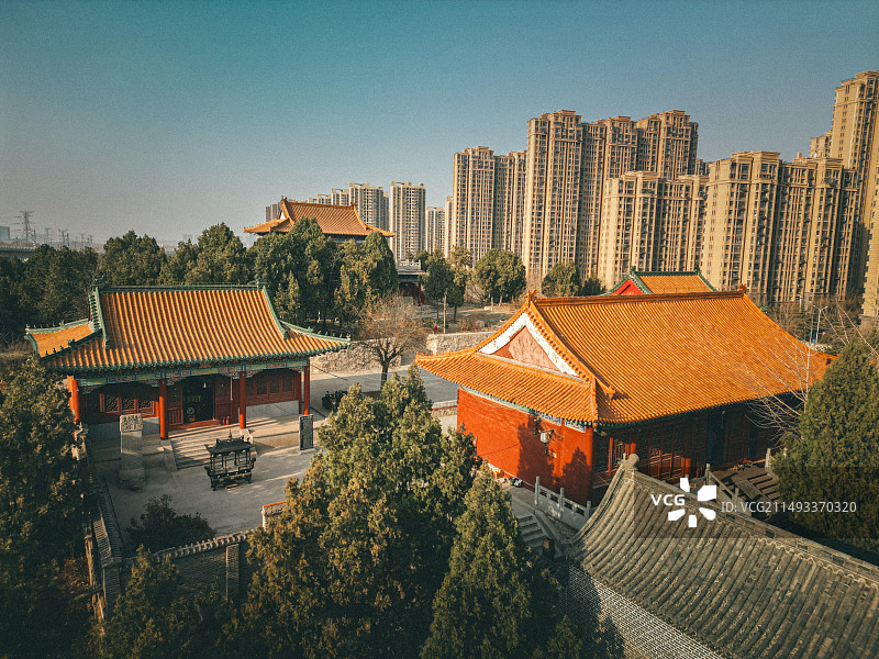 济南清虚观图片素材