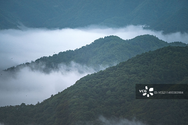 秦岭小江南-石泉古镇图片素材