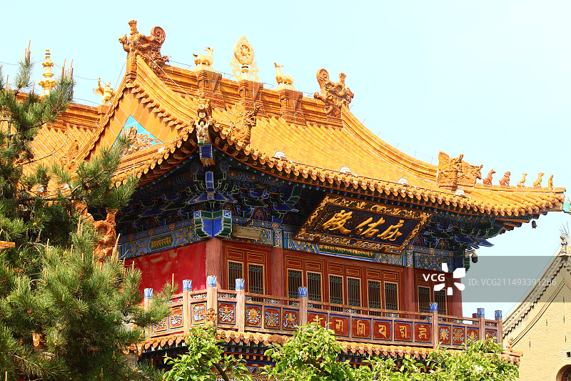 内蒙古呼和浩特市大召寺图片素材