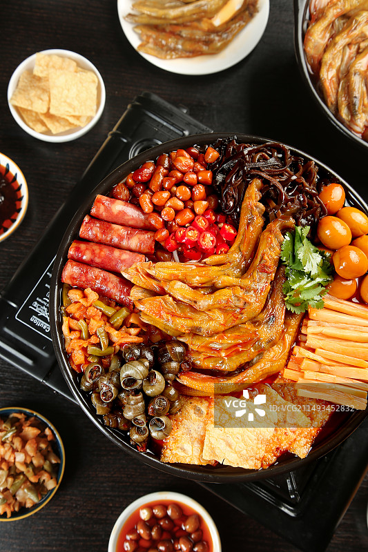 鸭脚煲图片素材