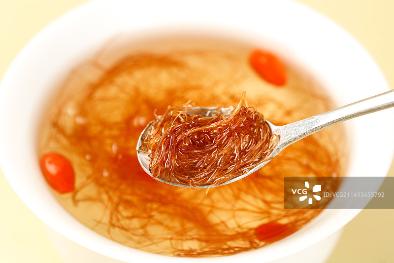 玉米须茶图片素材