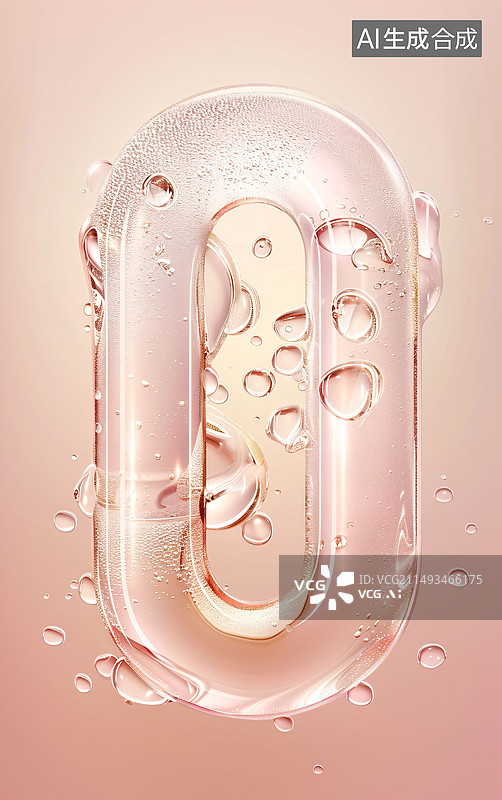 【AI数字艺术】3d渲染数字0周年纪念庆典倒计时概念插图图片素材