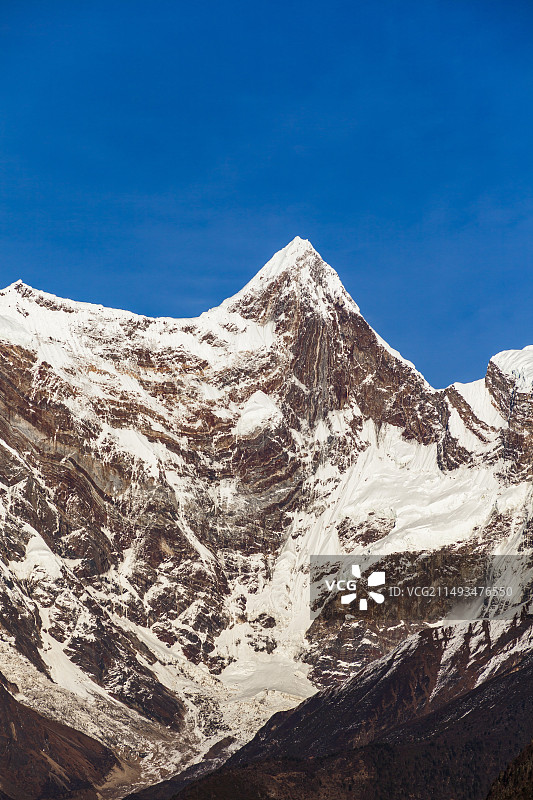 雅鲁藏布大峡谷&南迦巴瓦峰图片素材