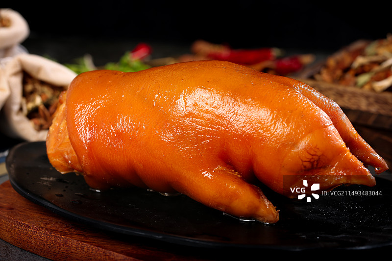 卤猪蹄图片素材