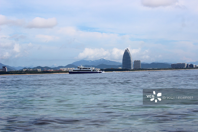 海南省三亚市蜈支洲岛图片素材