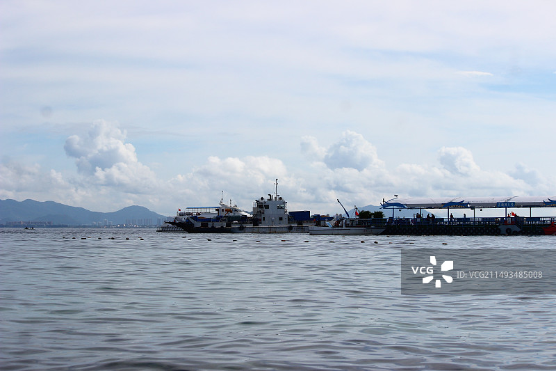 海南省三亚市蜈支洲岛图片素材