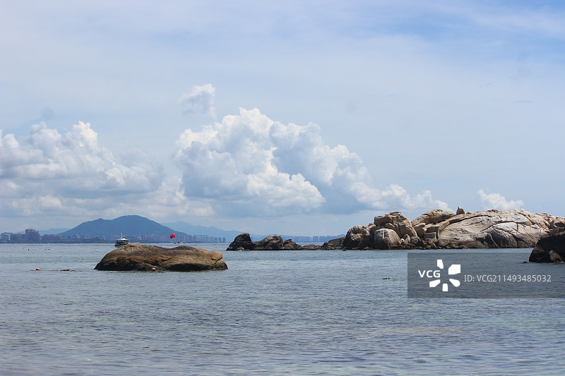 海南省三亚市蜈支洲岛图片素材