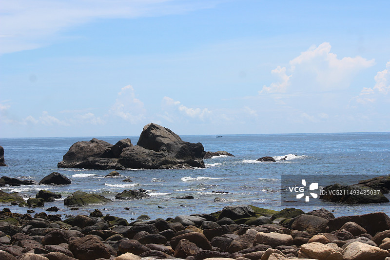 海南省三亚市蜈支洲岛图片素材