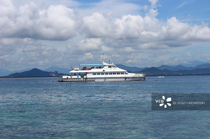 海南省三亚市蜈支洲岛图片素材