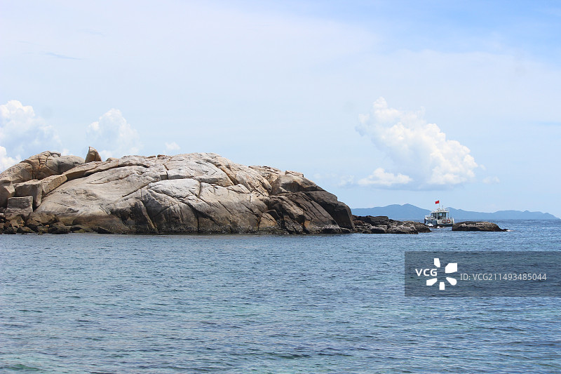 海南省三亚市蜈支洲岛图片素材