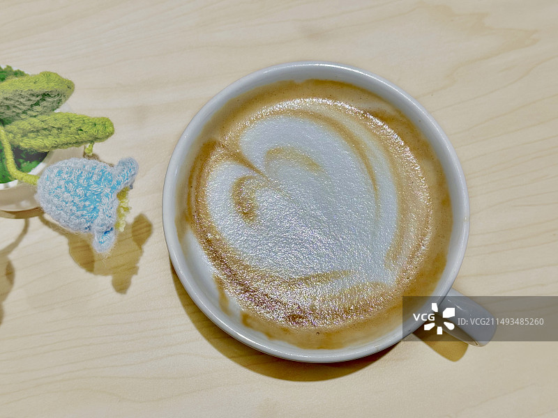 拉花咖啡图片素材