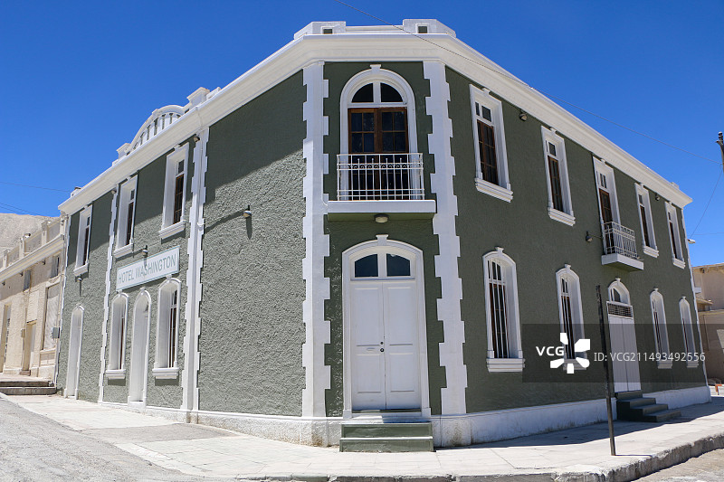 老建筑仰天俯视图片素材