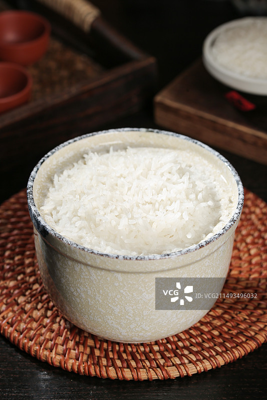 猫牙米饭图片素材