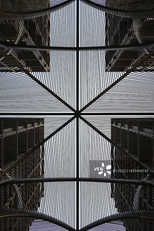 清华科技园 仰视高楼图片素材