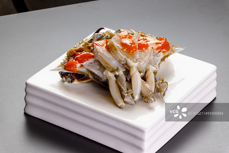 生腌呛蟹红膏蟹图片素材