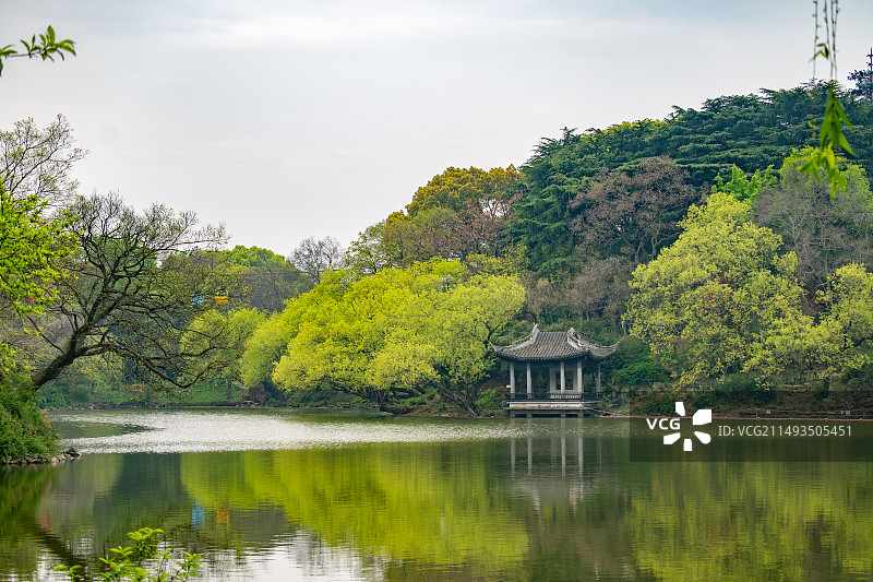 无锡惠山古镇和锡惠公园图片素材