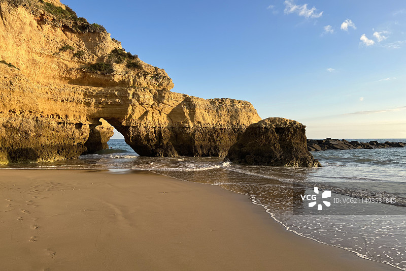 葡萄牙阿尔加维 (Algarve) 海岸风光图片素材