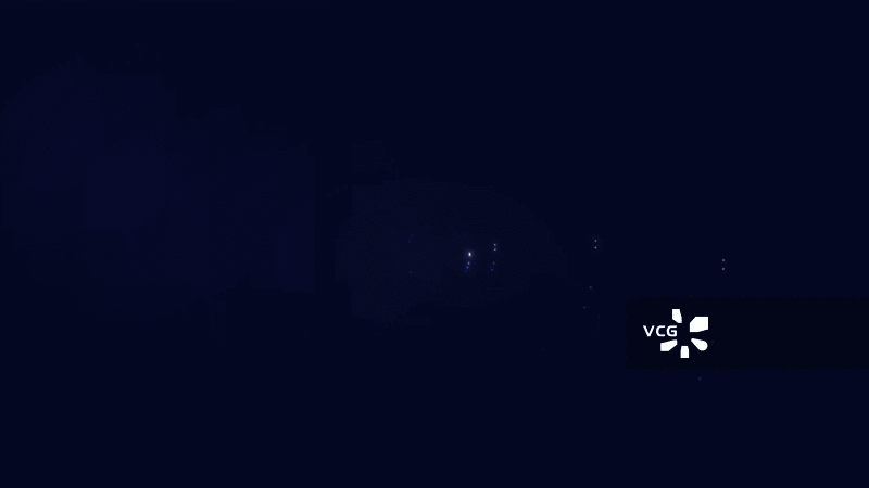 蓝色科技流动的粒子与线条3D渲染图片素材