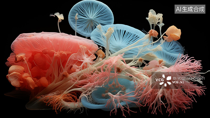 【AI数字艺术】卡氏肺狍子虫图片素材