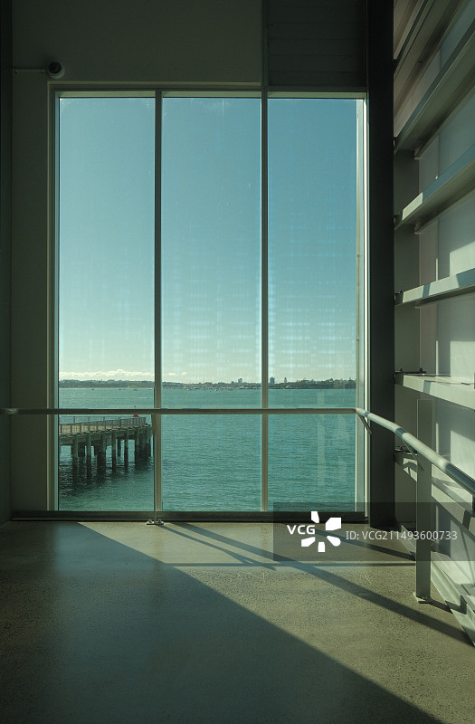 未来建筑抽象透明空间背景图片素材