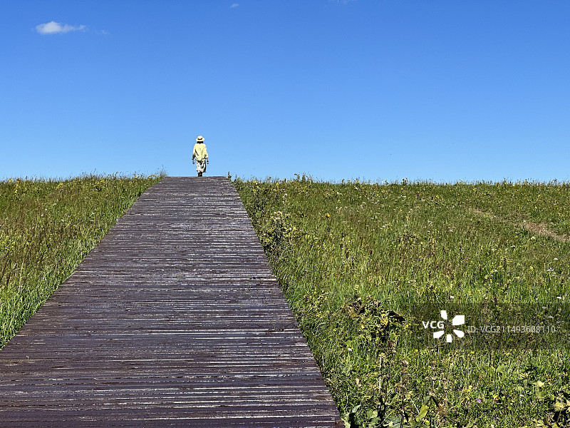 喀拉峻徒步图片素材