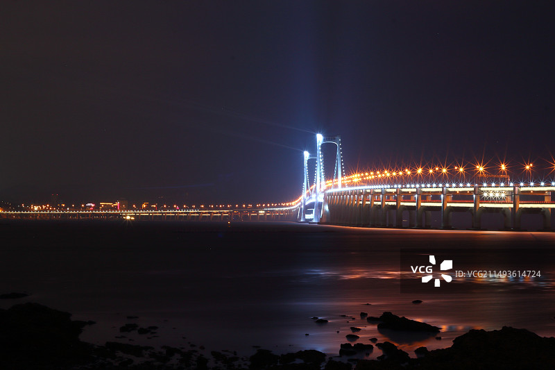 星海湾大桥图片素材
