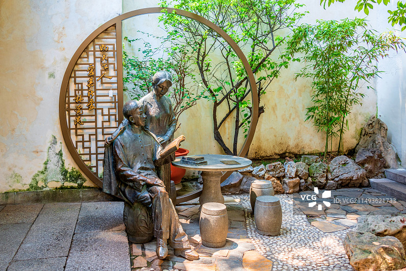 中国福建福州三坊七巷林觉民故居冰心故居图片素材