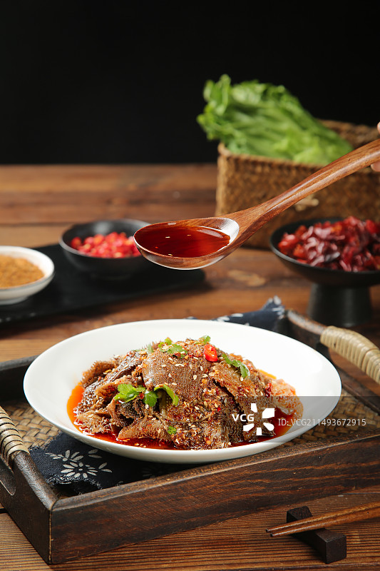 冷吃毛肚图片素材