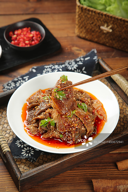 冷吃毛肚图片素材