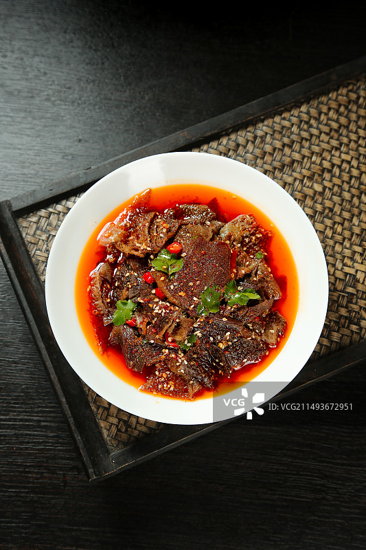 冷吃毛肚图片素材