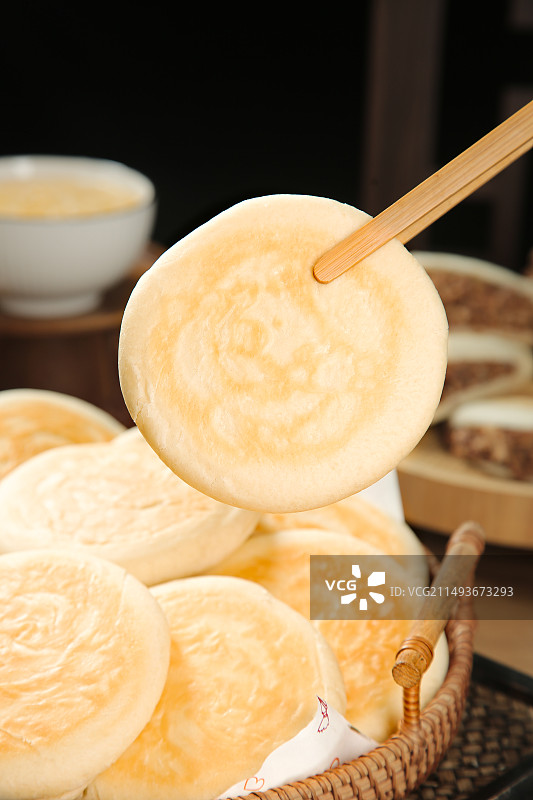 白吉馍图片素材