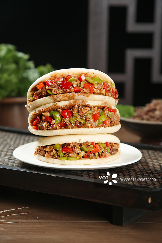 肉夹馍图片素材