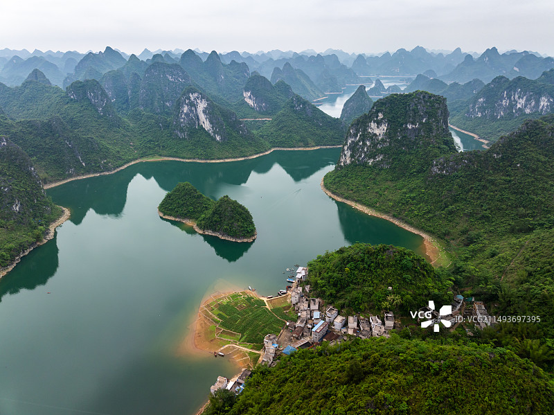 广西南宁大龙湖景区图片素材
