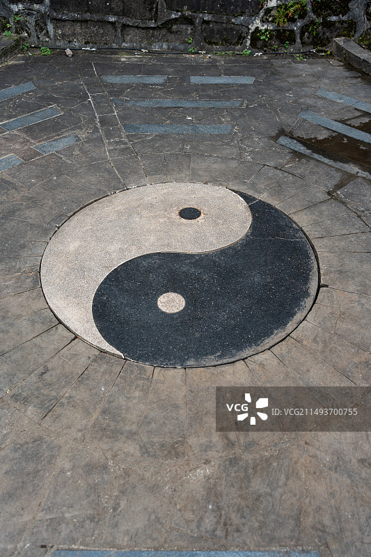 四川成都都江堰赵公山柏灌台赵公祖庙财神庙图片素材