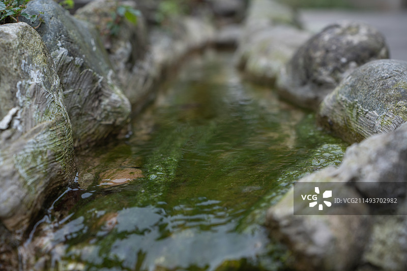 四川成都都江堰赵公山柏灌台赵公祖庙财神庙不老泉图片素材