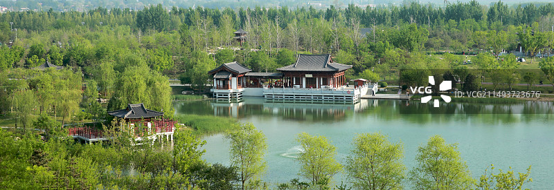 雄安新区悦容公园图片素材