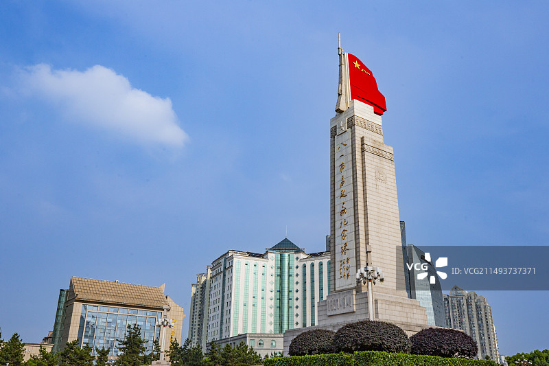 八一南昌起义纪念塔图片素材