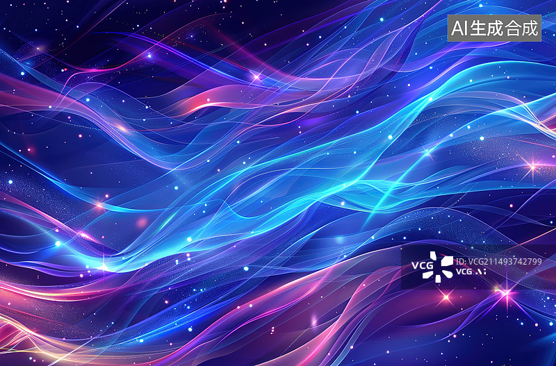 【AI数字艺术】抽象背景的全帧拍摄图片素材