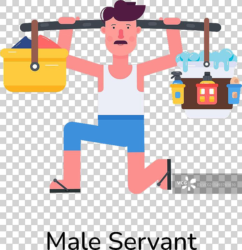 男仆图片素材