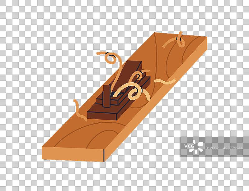 刨木花和刨花图片素材