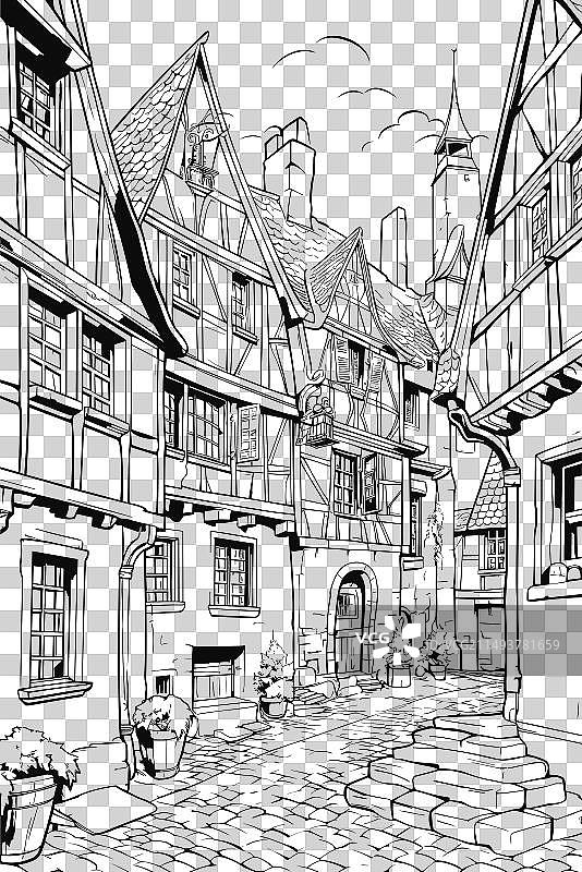 埃吉桑着色页图片素材