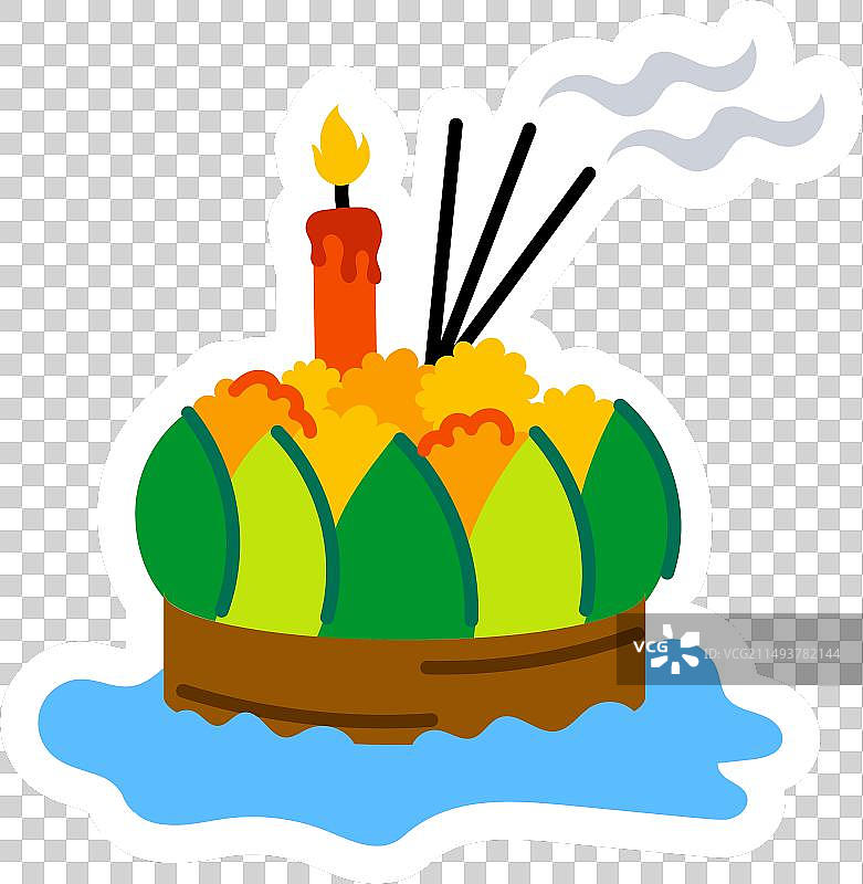 水灯节图片素材