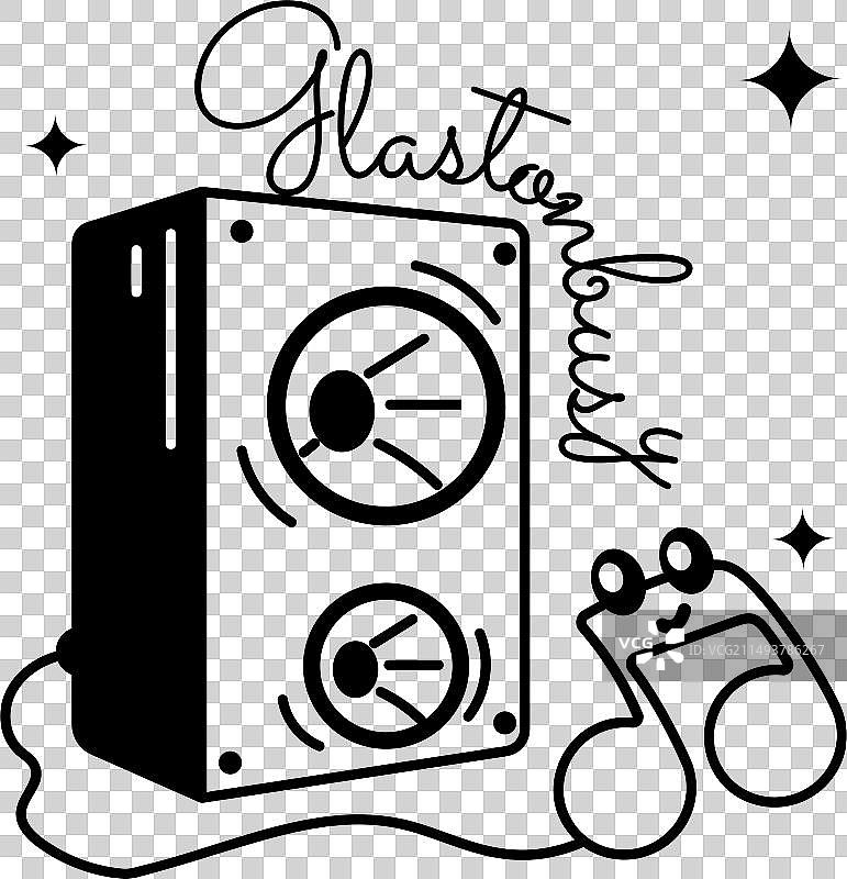 格拉斯顿伯里音乐节图片素材