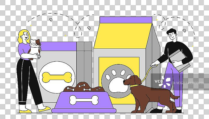 宠物食品简图图片素材