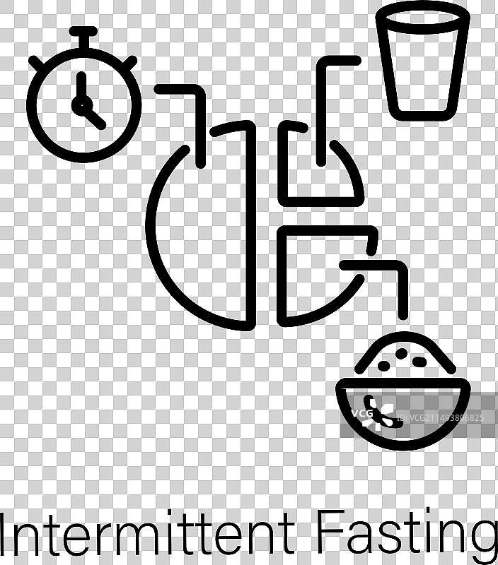 间歇性禁食图片素材