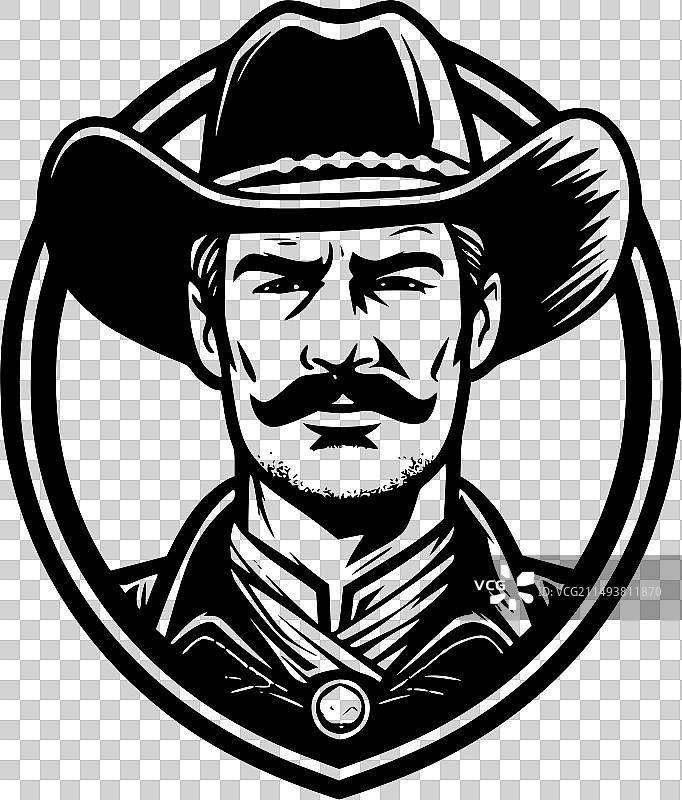 西方-高品质的标志-理想的t恤图片素材