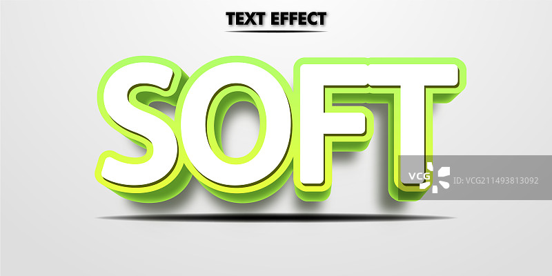 现代海报设计模板3D文字效果图片素材